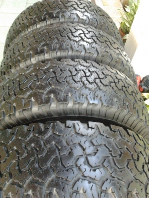 BF All 265/70/17 ปี09 สวยๆ สภาพดี พร้อมใช้งาน 1ชุด