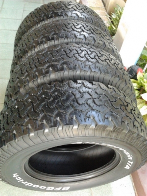 BF All 265/70/17 ปี09 สวยๆ สภาพดี พร้อมใช้งาน 1ชุด