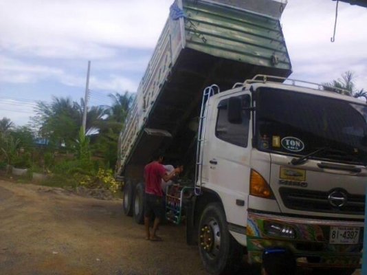 ขาย HINO MEGA 260 แรง 2 เพลา ดั๊ม กระบะสามมิตร รถปี 48