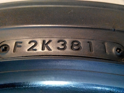 ยาง Toyo 205/50/17 ปี11 ยาง Toyo 205/50/17 ปี11