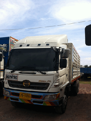 ขายรถ 10ล้อเพลาเดี่ยว HINO MEGA FL รถสวย พร้อมใช้งาน