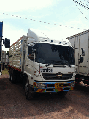 ขายรถ 10ล้อเพลาเดี่ยว HINO MEGA FL รถสวย พร้อมใช้งาน