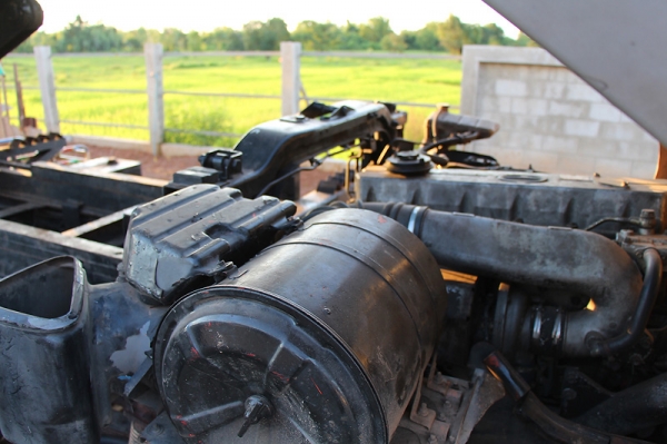 รถพ่วงดัมพ์ HINO 325แรงม้า สภาพสวยๆ