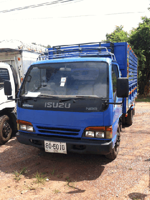 ขายรถ ISUZU 120 NPR ดั้ม คอกเกษตร สวยพร้อมใช้งาน