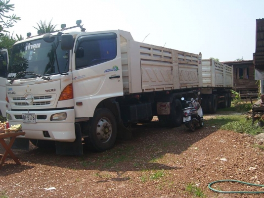 ขายรถสวย รถบ้าน Hino Mega 320hp ดั้มแม่ลูก แม่ลูกปี50 ราคาต่อรองได้