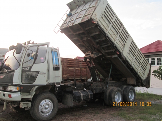 HINO-3M-ดั้ม2เพลา.เครื่องM1OC.ครัชซีสวย.างๆเก็บสีหน่อยOK-ราคา850,000บ HINO-3M-ดั้ม2เพลา.เครื่องM1OC.ครัชซีสวย.างๆเก็บสีหน่อยOK-ราคา850,000บ