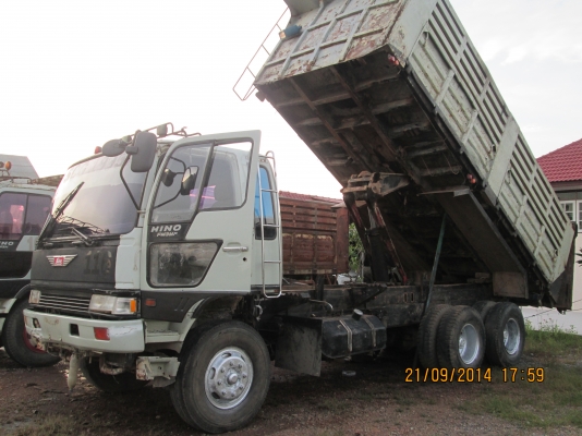 HINO-3M-ดั้ม2เพลา.เครื่องM1OC.ครัชซีสวย.างๆเก็บสีหน่อยOK-ราคา850,000บ HINO-3M-ดั้ม2เพลา.เครื่องM1OC.ครัชซีสวย.างๆเก็บสีหน่อยOK-ราคา850,000บ