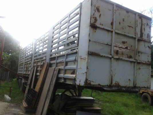 ขายหางพ่วงไม่ดั้ม หางคอกยาว 12 เมตรสภาพพร้อมใช้ทะเบียนเต็มคัสซีสวย ขายหางพ่วงไม่ดั้ม หางคอกยาว 12 เมตรสภาพพร้อมใช้ทะเบียนเต็มคัสซีสวย