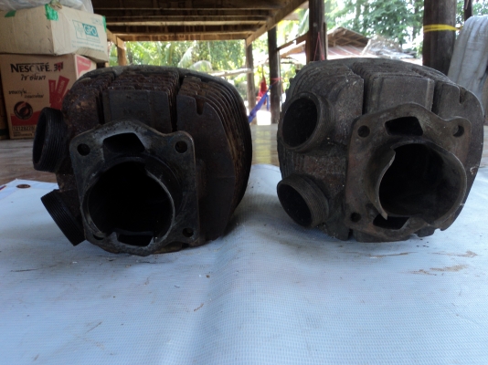 เสื้อสูบ SUZUKI K-125 แท้ สนใจติดต่อโทร.081-005-8785