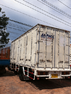 ขายรถ6ล้อ ISUZU DECA FTR200 พร้อมตู้แห้ง10บาน ช่วงยาวพิเศษ