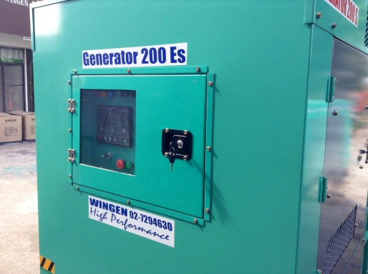 เครื่องปั่นไฟ MITSUBISHI JAPAN 200 kva.รับประกัน12เดือน