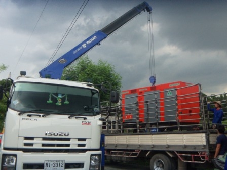 เครื่องปั่นไฟ MITSUBISHI JAPAN 200 kva.รับประกัน12เดือน