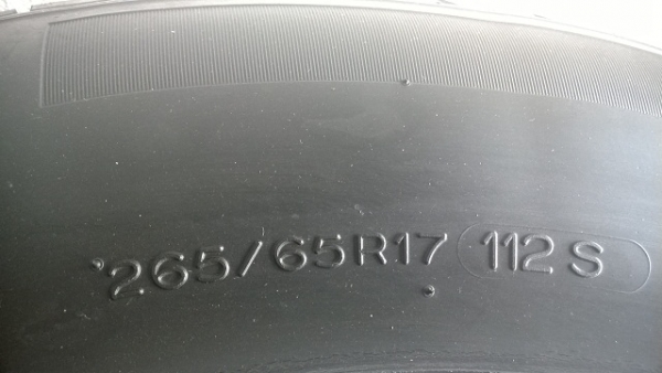 MICHELIN 265 65 17 ชุด 2500