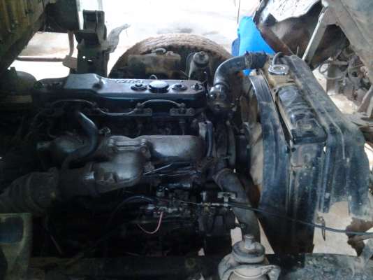 ISUZU JAANPR59LK เครื่อง 4BE1 ฝาดำ 110 แรง ห้งแท้หัวยกได้ สภาพสวย