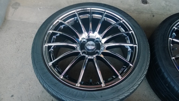 ขาย ล้อ 17 โครเมี่ยม สวยสวย คับ