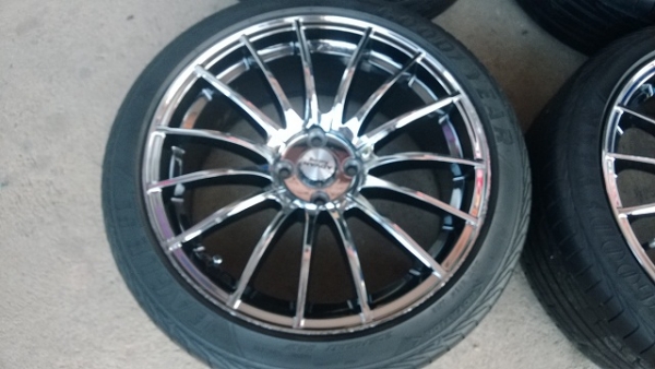 ขาย ล้อ 17 โครเมี่ยม สวยสวย คับ
