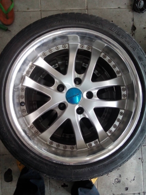 แม็กขอบ17lenso พร้อมยาง