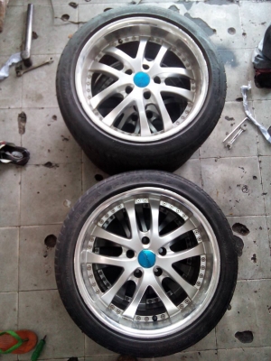 แม็กขอบ17lenso พร้อมยาง