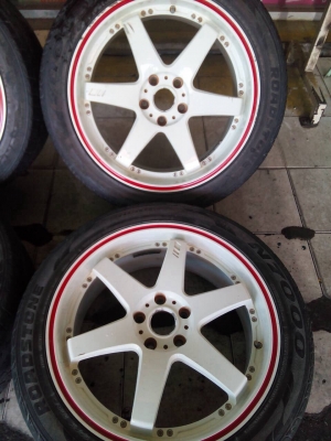 แม็กขอบ19/6ก้าน สวยๆครับ 8นิ้วทั้ง4วงครับ