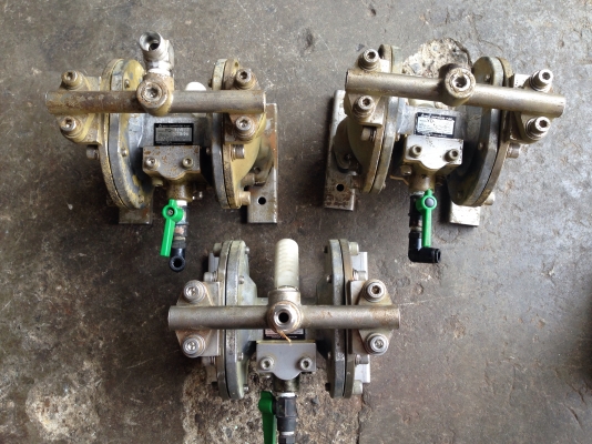 ขายปั้มไดอะแฟรม Iwata by Yamada ขนาด 4 หุน made in Japan สภาพสวย เป็นสแตนเลสทั้งตัว พร้อมใช้งาน มี 3 ตัวครับ ขายปั้มไดอะแฟรม Iwata by Yamada ขนาด 4 หุน made in Japan สภาพสวย เป็นสแตนเลสทั้งตัว พร้อมใช้งาน มี 3 ตัวครับ