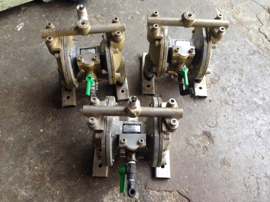 ขายปั้มไดอะแฟรม Iwata by Yamada ขนาด 4 หุน made in Japan สภาพสวย เป็นสแตนเลสทั้งตัว พร้อมใช้งาน มี 3 ตัวครับ