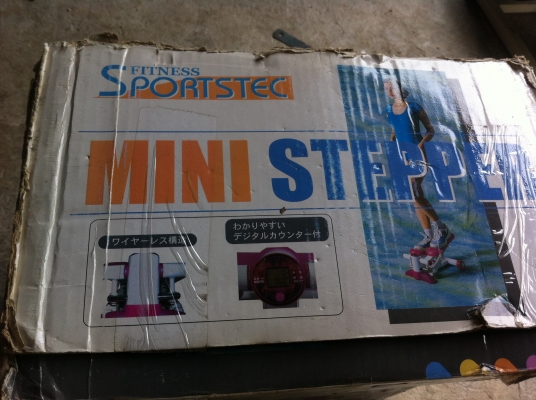 เครื่องออกกำลังกาย MINI STEPPERยืนเหยียบขึ้นลงเหมือนการก้าวเดินสภาพใหม่เก่าเก็บ