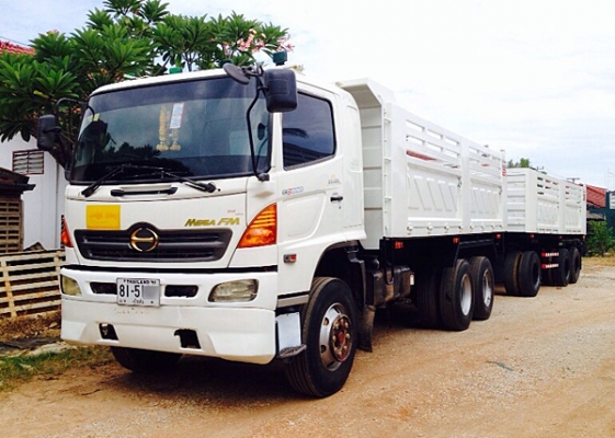 ฝากขายรถพ่วง MEGA 320 ไฮสปีด ดัมพ์สามมิตร ลูก3เพลาแท้ยาว 6.50เมตร ปี51 เครื่องเดิม เกียร์เดิม ฝากขายรถพ่วง MEGA 320 ไฮสปีด ดัมพ์สามมิตร ลูก3เพลาแท้ยาว 6.50เมตร ปี51 เครื่องเดิม เกียร์เดิม