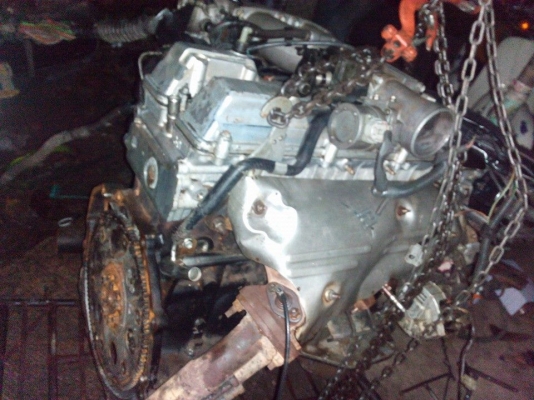 เครื่องยนต์ toyota 2jz ge 3000cc  พร้อมเกียร์ ชุดสายไฟ กล่อง และเอกสารอินวอยเครื่อง