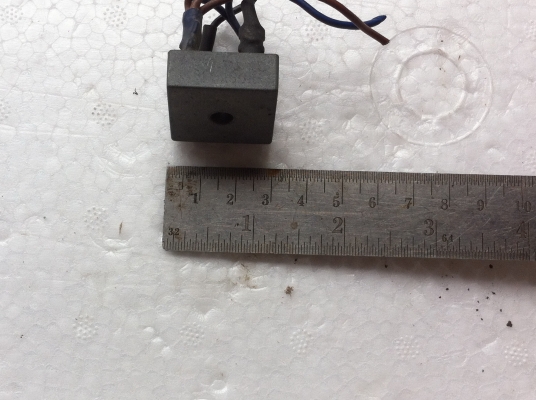 ตัวแปลงกระแสไฟฟ้าสลับให้เป็นกระแสตรง ไดโอดแบบบริดจ์ ตัวถังโลหะ ทนกระแส 25A.