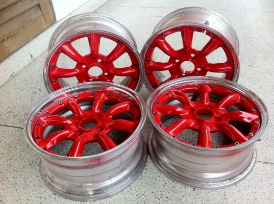 ขาย...Watanabe - RS-8 ล้อกล้วยญี่ปุ่น Watanabe รุ่น rs-8  ขนาด15 หน้า6.5ออฟ34 หลัง7ออฟ27 4รู100 ขาย4วง 16,500บาท 085-989-6571 Line : chirohunter เอกชัย114-บางบอน-บางแค-พระราม2-อโศก-สายไหม-ตจว.จัดส่ง