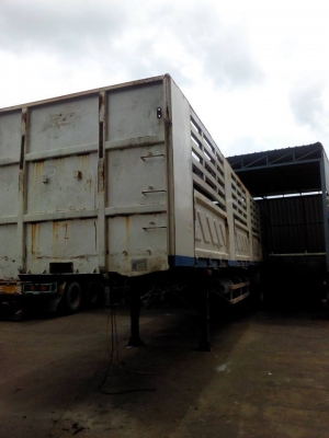 รถหัวลาก หางพ่วง 3 เพลา ยัด ยาว 12 เมตร สภาพตามรูป