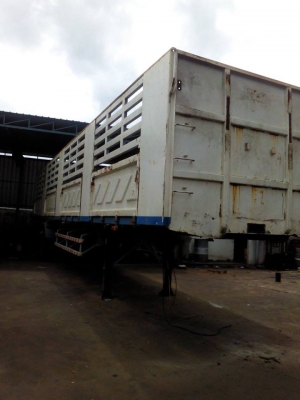 รถหัวลาก หางพ่วง 3 เพลา ยัด ยาว 12 เมตร สภาพตามรูป