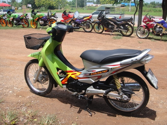 ขายเวฟ 125 สีเขียว-ดำ ทะเบียนพร้อมชุดโอน ขายเวฟ 125 สีเขียว-ดำ ทะเบียนพร้อมชุดโอน