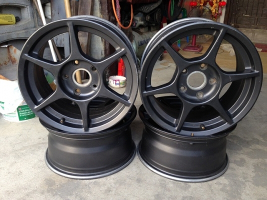 *Buddy P1 ขอบ 15'' 5*114.3 Off+38 กว้าง 7(แท้ japan)*16900บ.