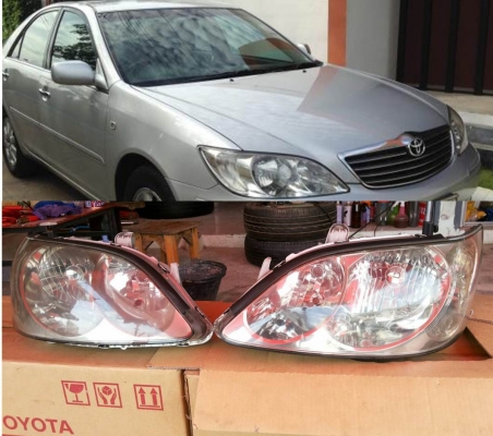 โคมไฟหน้า HOVDA CRV ของแท้มือสองครับ  ขายแยกเป็นข้าง