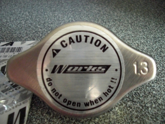 ขายฝาหม้อน้ำWorks Engineering แรงดัน1.3kg/cm2 จุกเล็ก