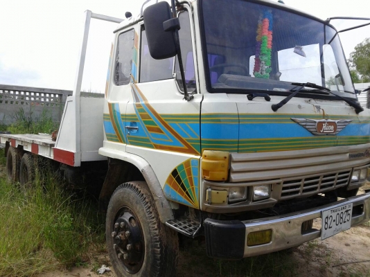 ขายรถบรรทุกรถแบคโฮ HINO KT 925 เพลาเดียวสภาพพร้อมใช้