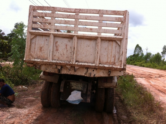 ขายรถบรรทุก 10 ล้อดั้ม 2 เพลา MITSU FUSO TURBOTF 76XX สภาพพร้อมใช้ทะเบียนพร้อม