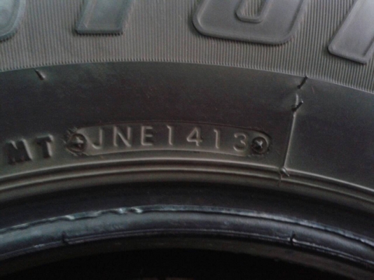 ยาง 245-70-16 บริดสโตน ปี13 ลง 10ตค.57