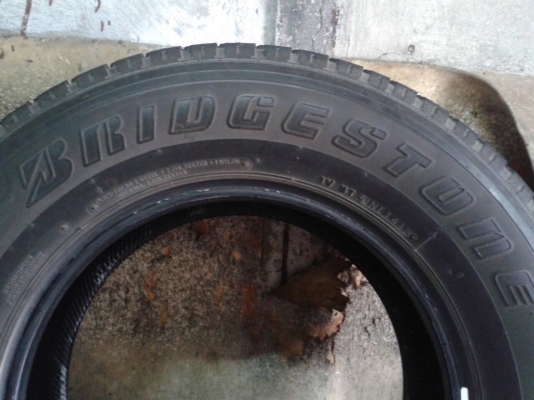 ยาง 245-70-16 บริดสโตน ปี13 ลง 10ตค.57