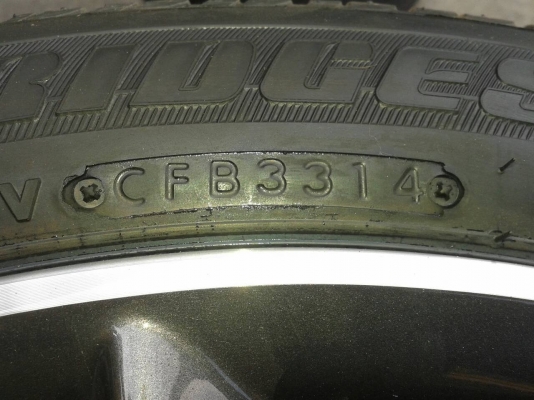 ล้อป้ายแดง  New Jazz ขอบ16พร้อมยาง Bridgestone 185-55R16 ปี14