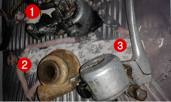 ขายอะไหล่ K 125 เหมา 3 ชิ้น ราคา 1100 บาท