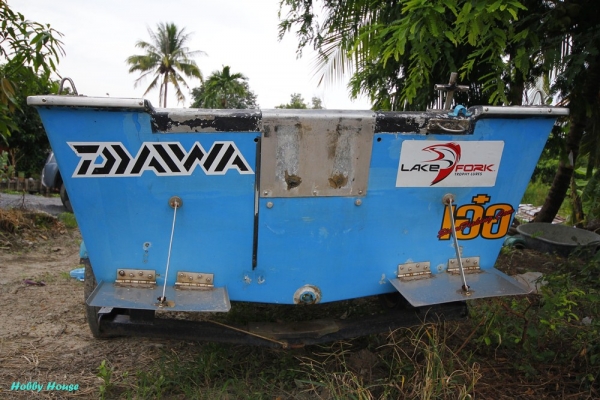 ขายเรือไฟเบอร์14ฟุตพร้อมเทรนเลอร์