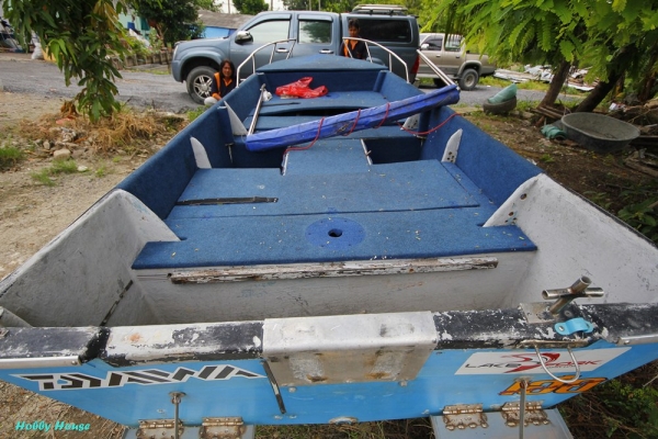 ขายเรือไฟเบอร์14ฟุตพร้อมเทรนเลอร์