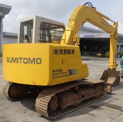 รถแบคโฮ SUMITOMO S160B2 เทียบเท่า Pc60 สวยมาก น่าใช้ รถเก่าญี่ปุ่น ขายถูกสุดคุ้ม 090-986-2521 รถแบคโฮ SUMITOMO S160B2 เทียบเท่า Pc60 สวยมาก น่าใช้ รถเก่าญี่ปุ่น ขายถูกสุดคุ้ม 090-986-2521