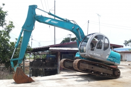 รถเเม็คโคร KOBELCO SK120-5มาร์คไฟร์ ซีเรียสูงชั่วโม่งทำงานน้อยอาร์มพิเศษยาวรถนำเข้าเก่านอกแท้ไม่เคยใช้งานเมืองไทยเลย รถเเม็คโคร KOBELCO SK120-5มาร์คไฟร์ ซีเรียสูงชั่วโม่งทำงานน้อยอาร์มพิเศษยาวรถนำเข้าเก่านอกแท้ไม่เคยใช้งานเมืองไทยเลย