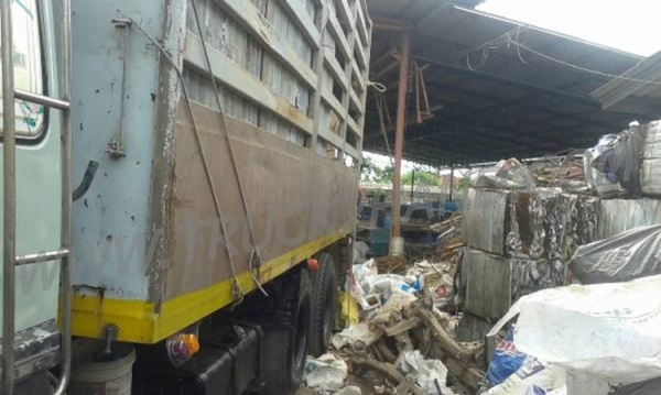 HINO 10 ล้อ กระบะรั้วเหล็ก รุ่น FL3H เครื่อง 6 สูบ 195 แรงม้า