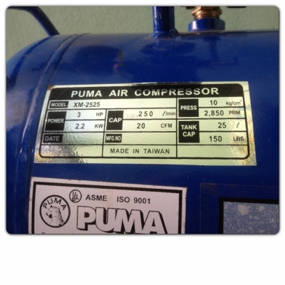 ขายถังลม 25 Kg. PUMA