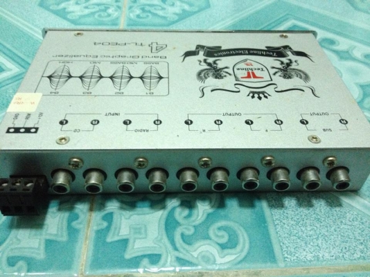 ปรีแอมป์เทคลายมือสองใช้ปกติเสียงดีขาย 600 บาท