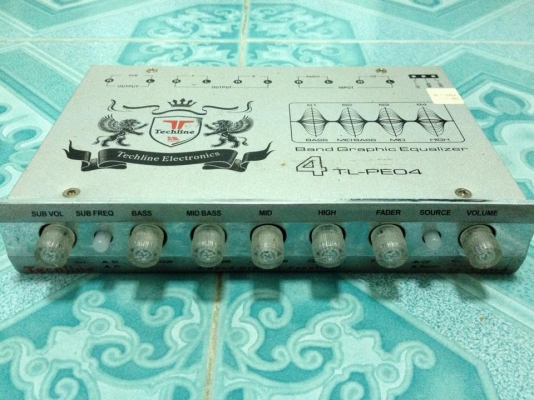 ปรีแอมป์เทคลายมือสองใช้ปกติเสียงดีขาย 600 บาท